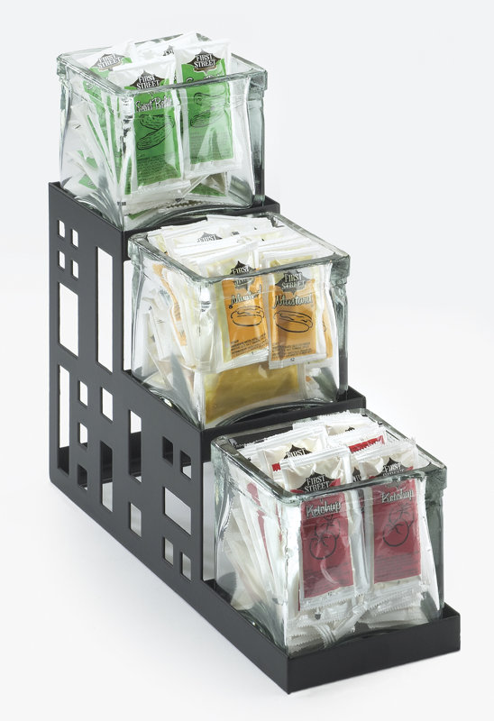 CalMil 3 Step Squared Jar Stand Wayfair